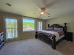 Upper Level Lakeview Master Suite with King Bed and Private Bath